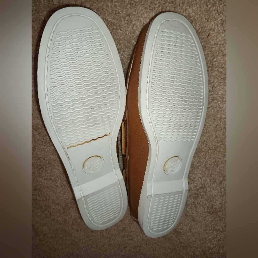 G.H. Bass & Co. Tan Leather Loafers 9W - Picture 4 of 7